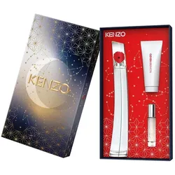 Kenzo, Beauty Geschenkset, Set Flower By Edp 100ml + Body Milk 75ml + Edp 10ml (Parfum Set)