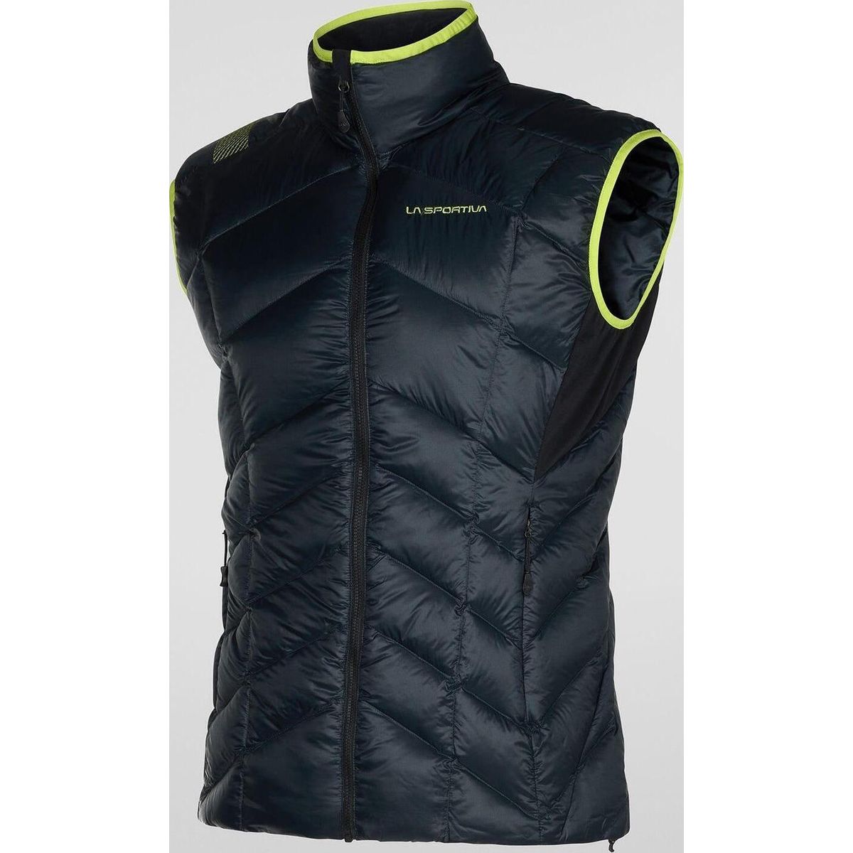 La Sportiva Aiguille Down Vest Men black/lime punch (999729) XL S02999729-XL