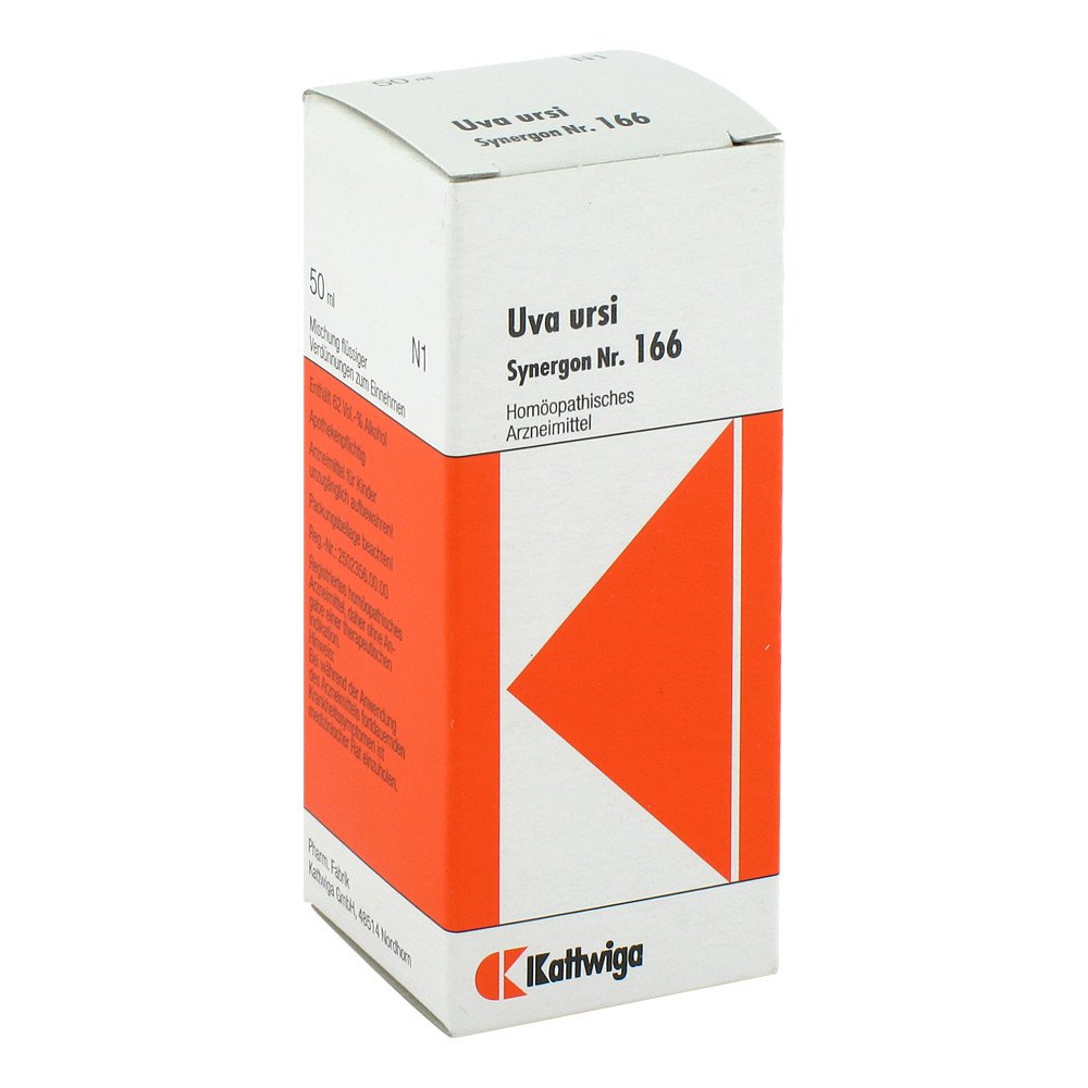 Kattwiga Arzneimittel GmbH Synergon 166 Uva ursi Tropfen 01856565
