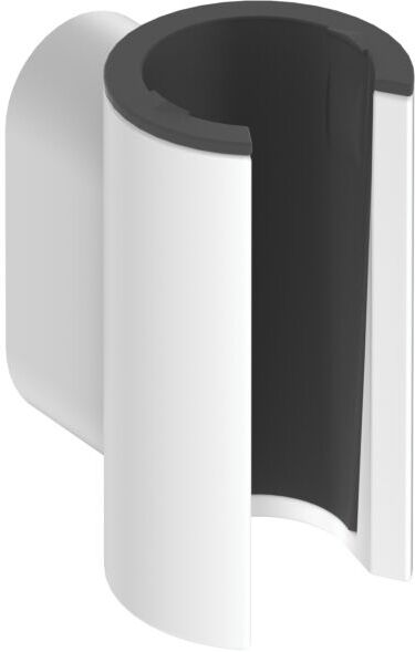 Hansgrohe Porter Fine Duschkopfhalterung 28885700 feste Halteposition, aus Metall, mattweiß