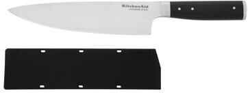 KitchenAid Gourmet Forged Chef Knife, 8-Inch, Black
