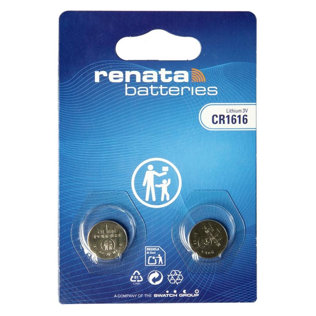 Renata CR1616 SC 2BL (Lithiumbatterie) (704576)