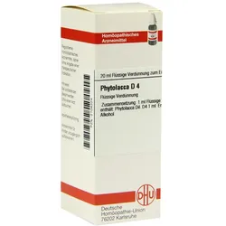 Phytolacca D 4 Dilution 20 ml