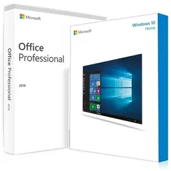 Windows 10 Home + Office 2019 Professional