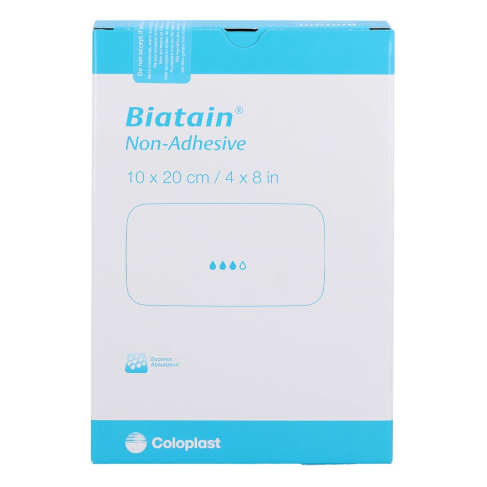 B2B Medical GmbH Biatain Schaumverband 10x20 cm nicht haftend 12726446