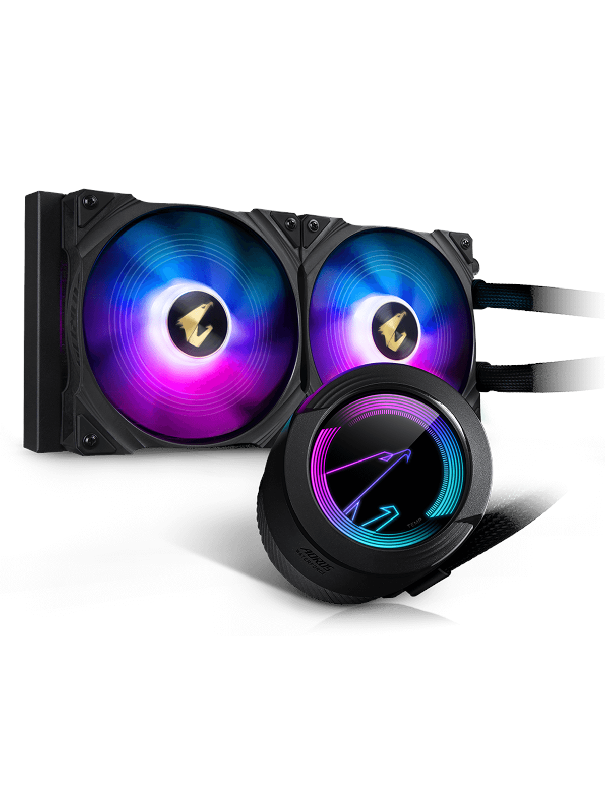 GIGABYTE AORUS WATERFORCE 280 - CPU-Wasserkühlung - Max 36 dBA