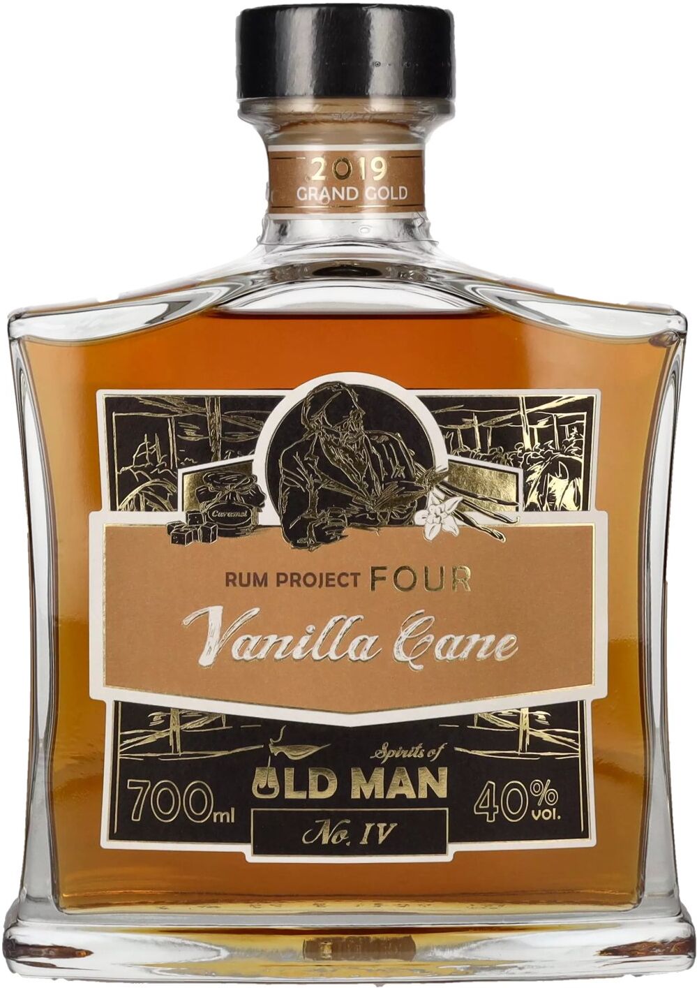 Oldman Spirits Old Man Rum Project FOUR Vanilla Cane 40% Vol. 0,7l