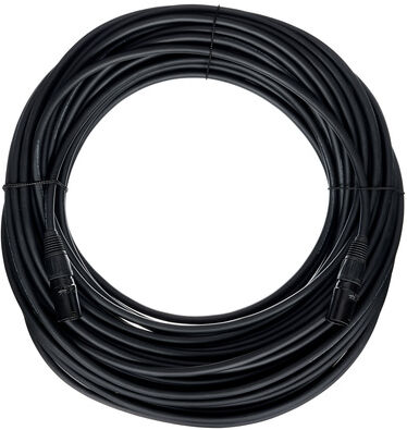 Hicon CAT6A Armored Cable 10G 30m Schwarz