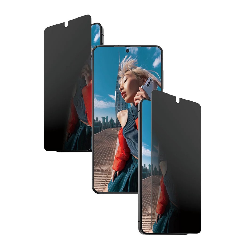 PanzerGlass 2-Way Privacy Displayschutz Galaxy S26+ Ultra Wide Fit mit Easy-Aligner