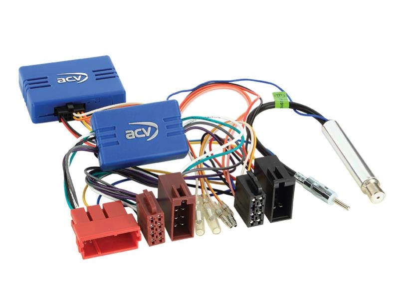 ACV ISO Universal CAN-BUS + Aktivsystemadapter für Audi