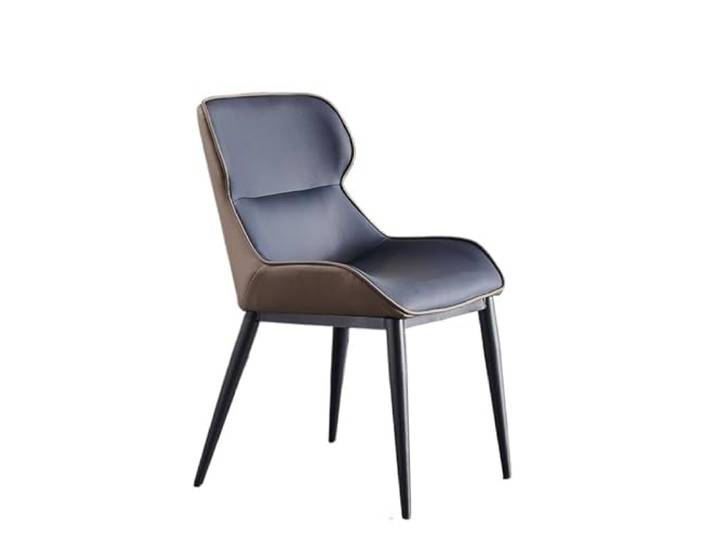 DIANXI Lounge-Sessel Leichter Luxus-Esszimmerstuhl, Italienischer minimalistischer Hocker, Make-up-Stuhl, Rückenlehnenstuhl, submodern, einfache Esszimmerstühle for Zuhause