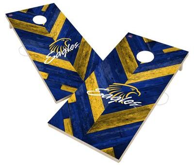 Skip's Garage Embry-Riddle Eagles Daytona Cornhole Board Set