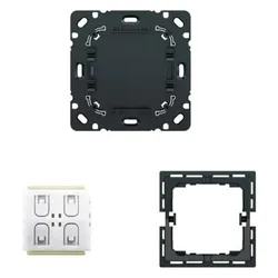Busch-Jaeger 6716/01 UBT Smart Switch Einsatz 2/4-fach Bluetooth Low Energy Busch-balance SI Busch-art linear 2CKA006710A0030