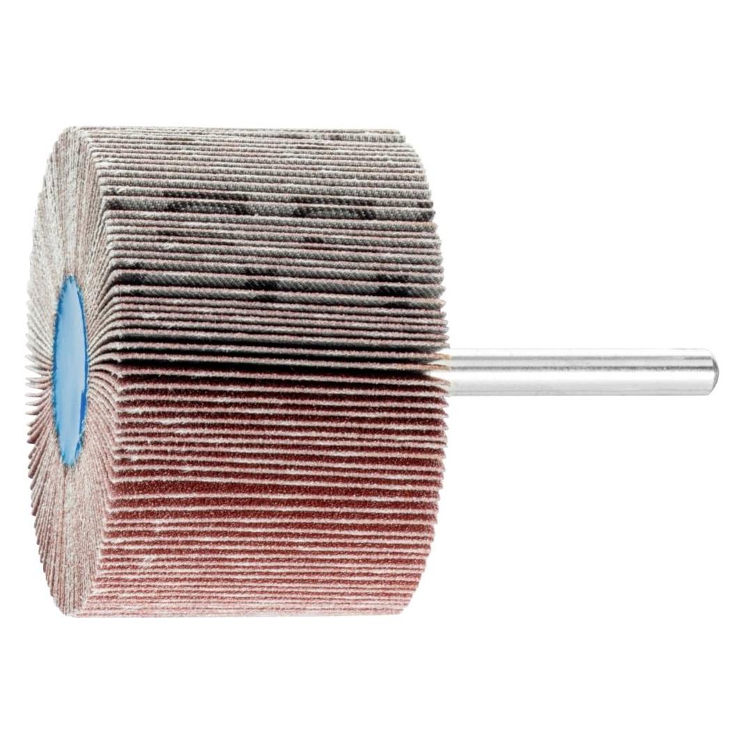 Pferd Korund Fächerschleifer F Ø 80x10mm Schaft-Ø 6 mm A180 für Feinschliff und Finish (F 8010/6 A 180)