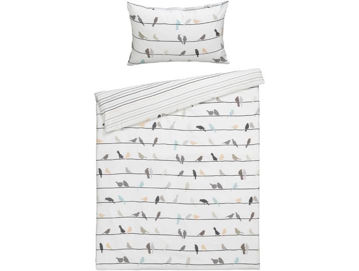 Esprit Bettwäschegarnitur Birdies Mehrfarbig Baumwolle 160 cm - Farbe: bunt - Bettwäschegarnitur