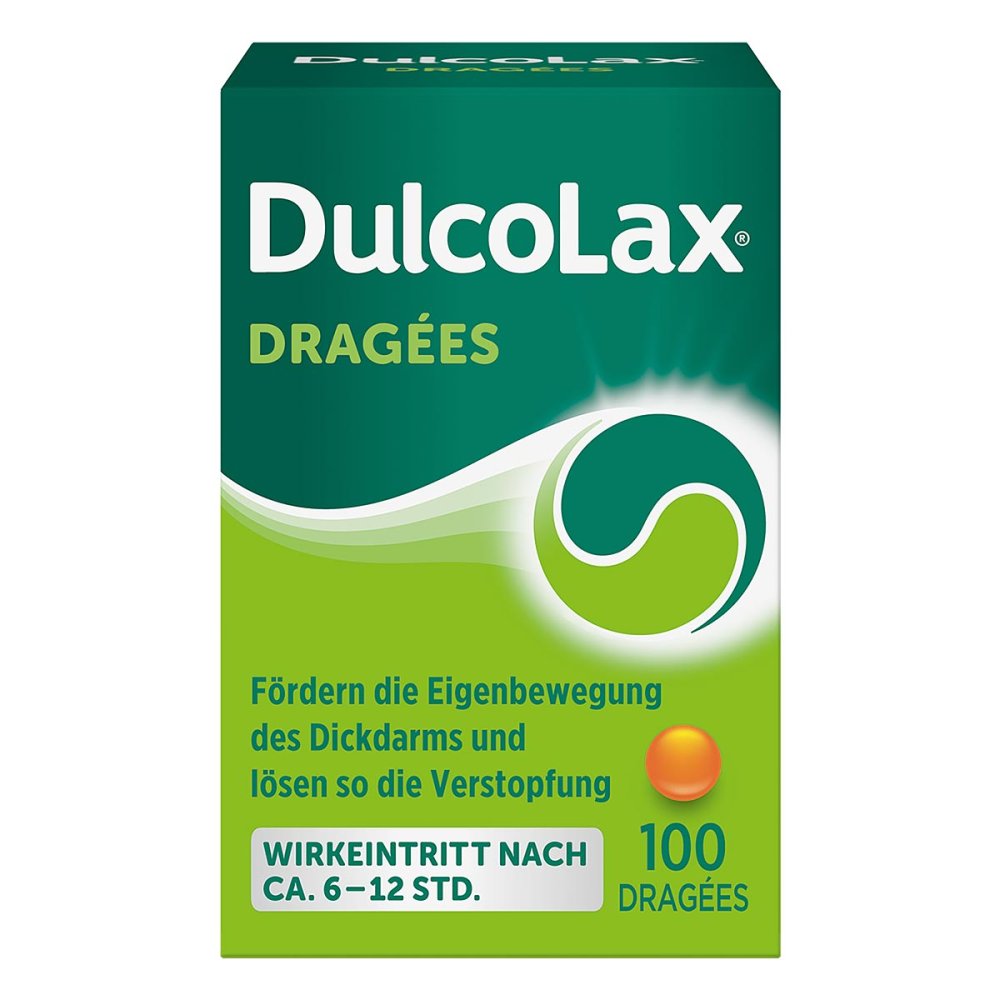 A. Nattermann & Cie GmbH Dulcolax Dragees - Abführmittel bei Verstopfung mit Bisacodyl 06800196
