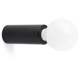 Faro Wandleuchte TEN 140 1xE27, IP20, schwarz matt FAR-62171