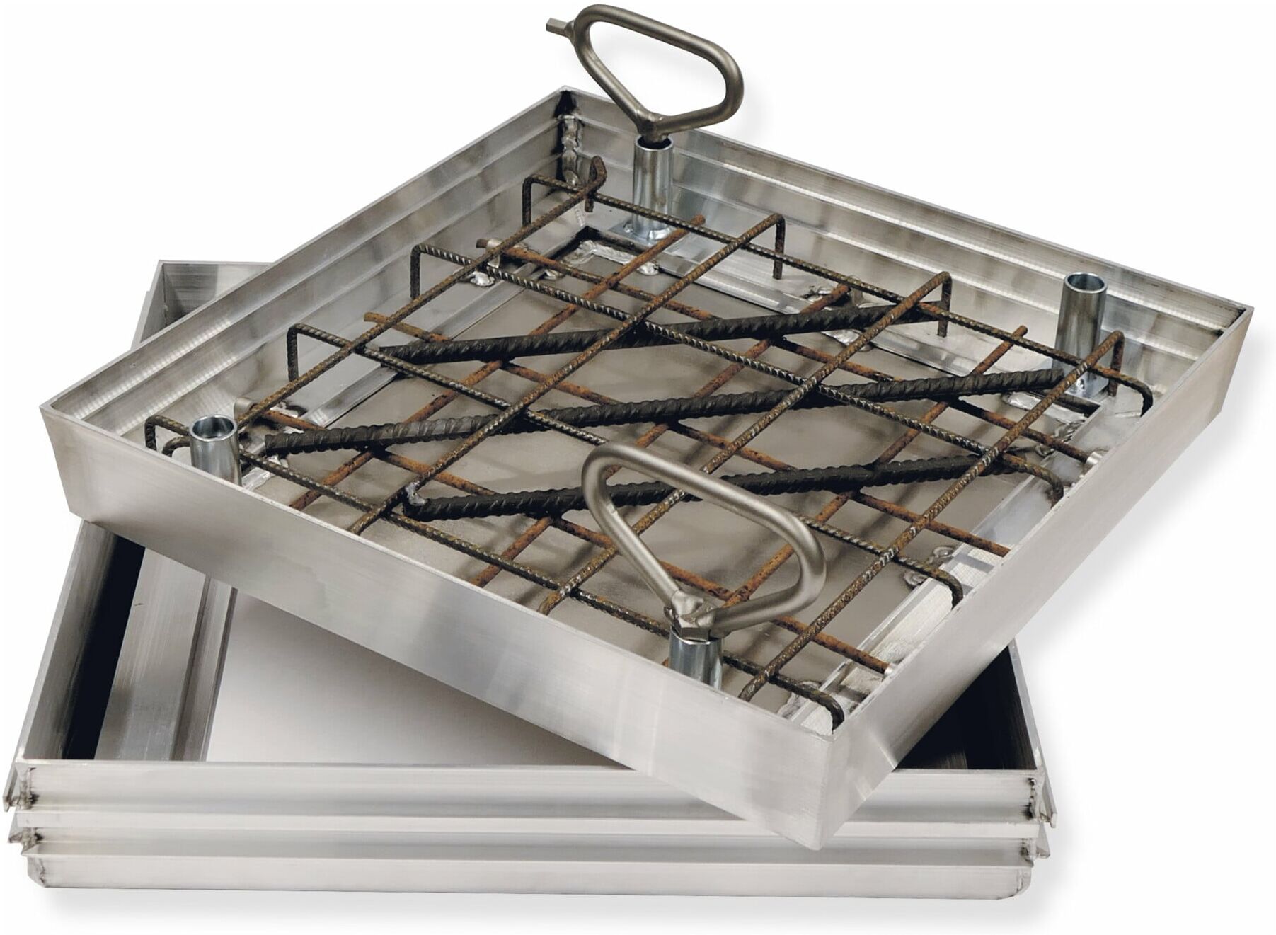 ZARGES Schachtabdeckung Aluminium, 635 x 635 mm, 47005)