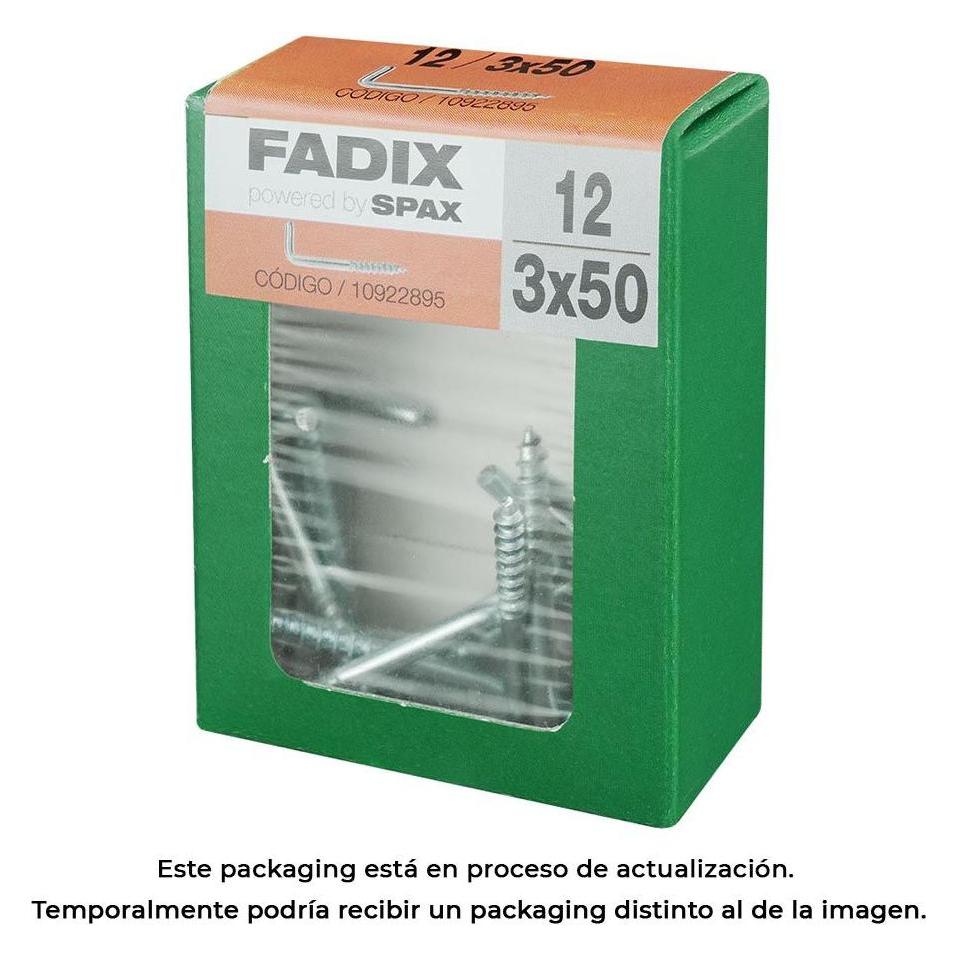 Fadix Box m 12 Stück. Zink-Gewindebolzen 3,0x50mm (49450771)