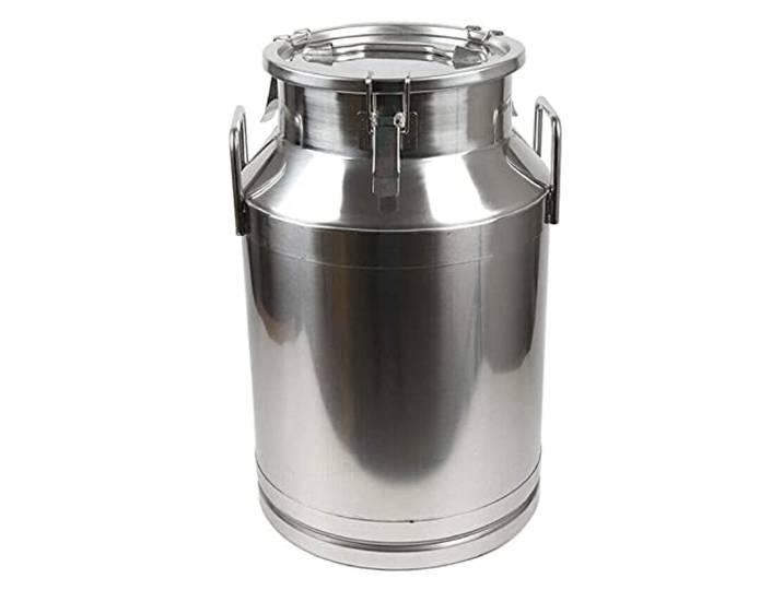 Edelstahl Milchtransportdosen Edelstahl Milchkanne 20L / 30L / 40L / 50L / 60L,50L/13.3 Gallon