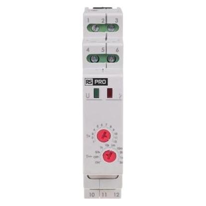 RS PRO Zeitrelais, DIN-Schienen, 0.1 s 576h, 195 (PCA-514DUO)