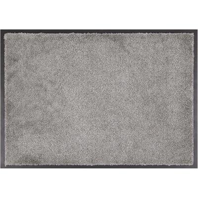 Fußmatte "Miami", grau, B:67cm H:7mm L:150cm, Kunstfaser, SCHÖNER WOHNEN-KOLLEKTION, Teppiche, Fußmatte, Türmatte, Schmutzfang, In und Outdoor, Sauberlauf, Läufer