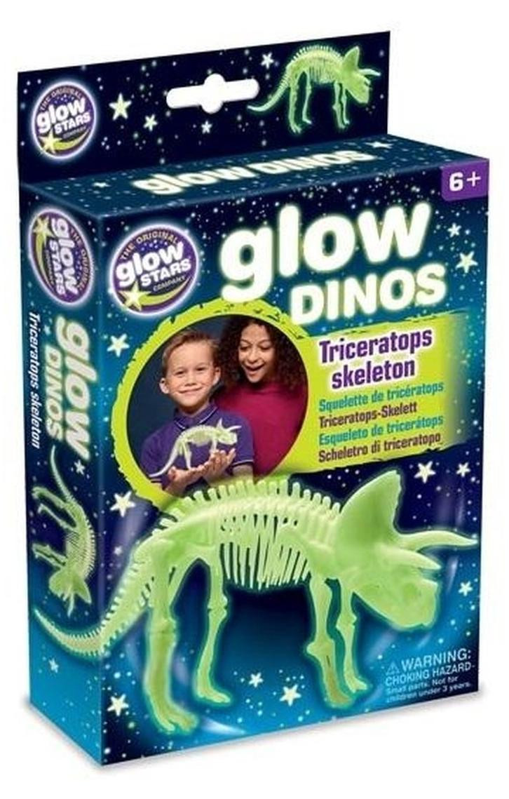 Glowstars Company Glow Dinos Triceratops Skeletmodel
