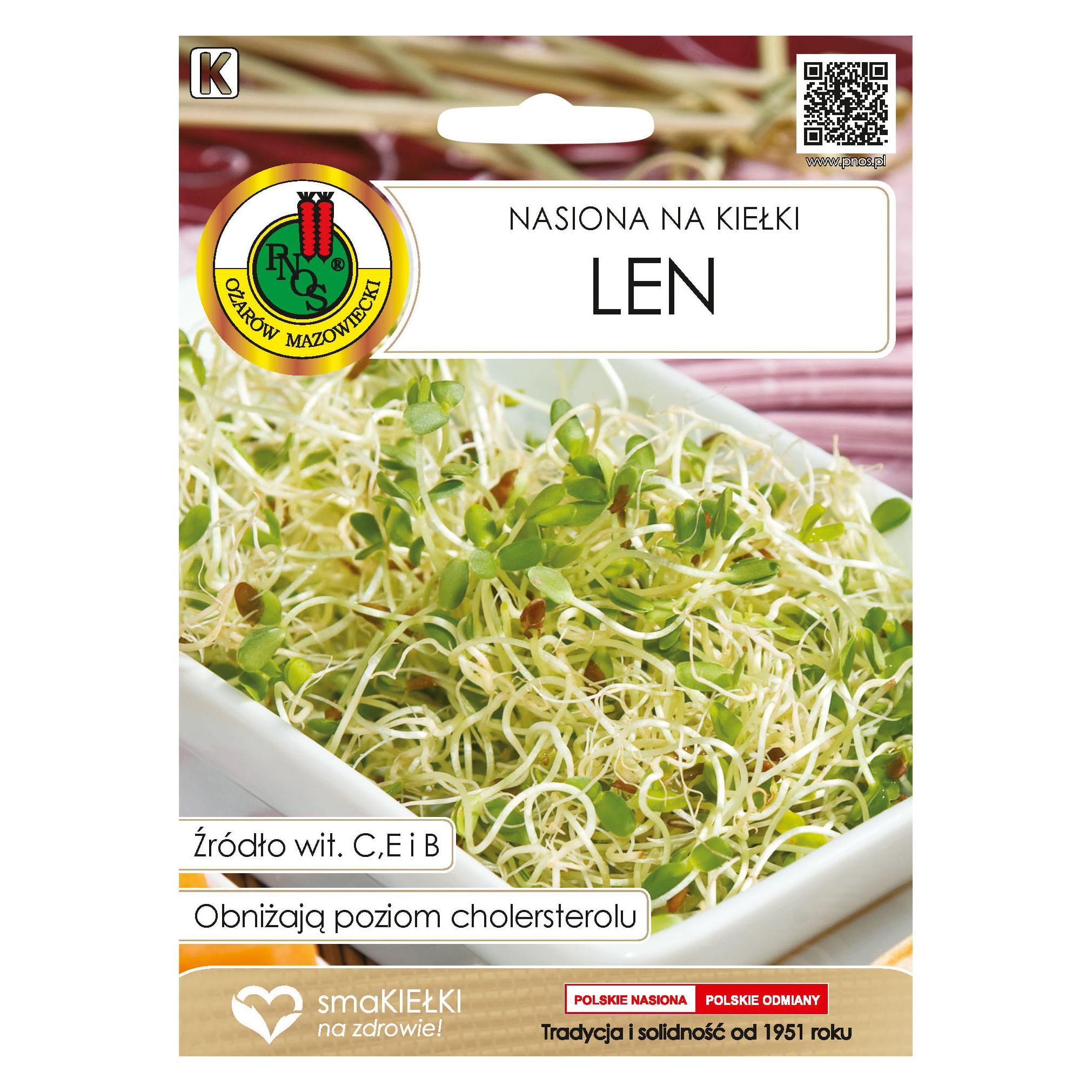 Apte PNOS Samen für Sprossen | Leinsamen | 10g Packung (Keimlinge) (PNOS)