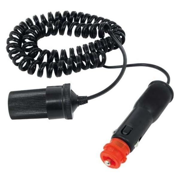 Carpoint Verlängerungskabel für Zigarettenanzünder 12V / 24V / Länge 3M (0510040)