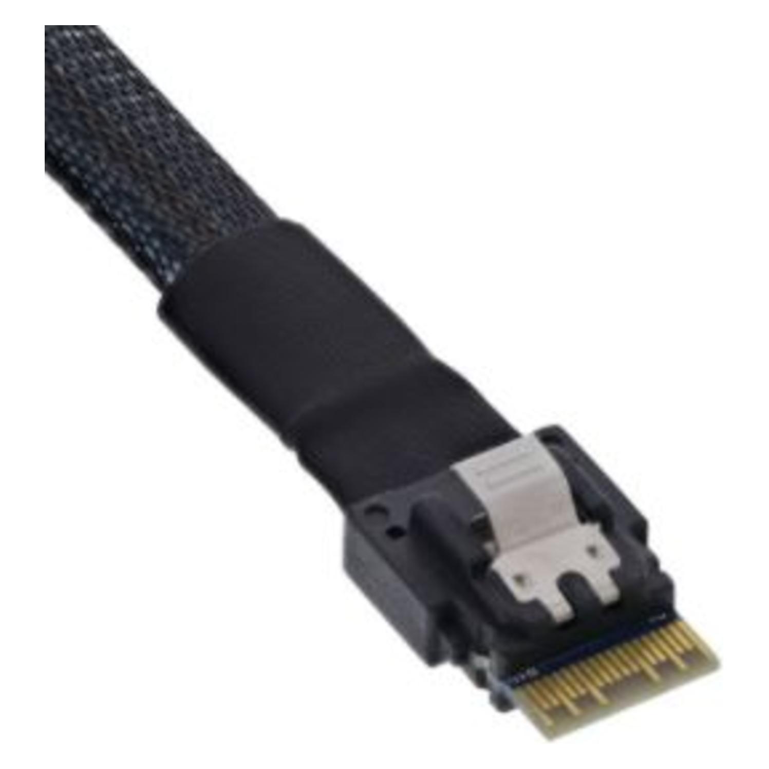 Supermicro CBL-SAST-1234A-100 SlimSAS x4 (STR) to 4x SATA, 65cm (65 cm, SATA, SlimSAS) (CBL-SAST-1234A-100)