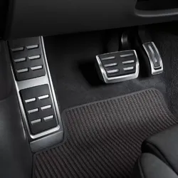 Audi A4 A5 Fußstütze und Pedalkappen Edelstahl 8W1064205A