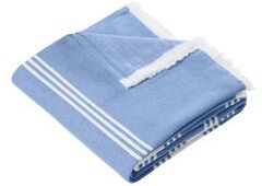 Port Authority BP91 Beach Throw in Strong Blue/White size OSFA   Cotton