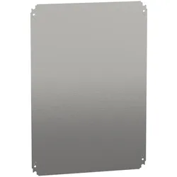 Schneider Electric NSYMM75 Einfache Montageplatte H700xB500mm aus verzinktem Stahl