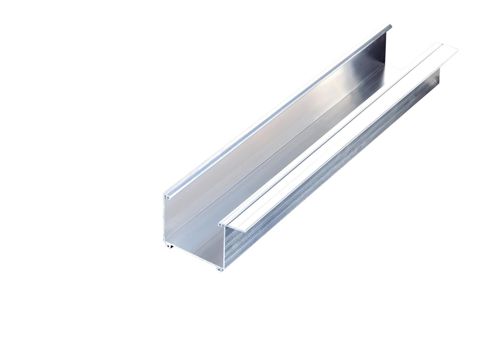 TETZNERJENT Alu-Regenrinne HT90 6100 mm, pressblank 16908417