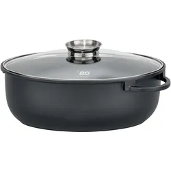 ELO Bräter oval Alucast Ø 38cm - schwarz