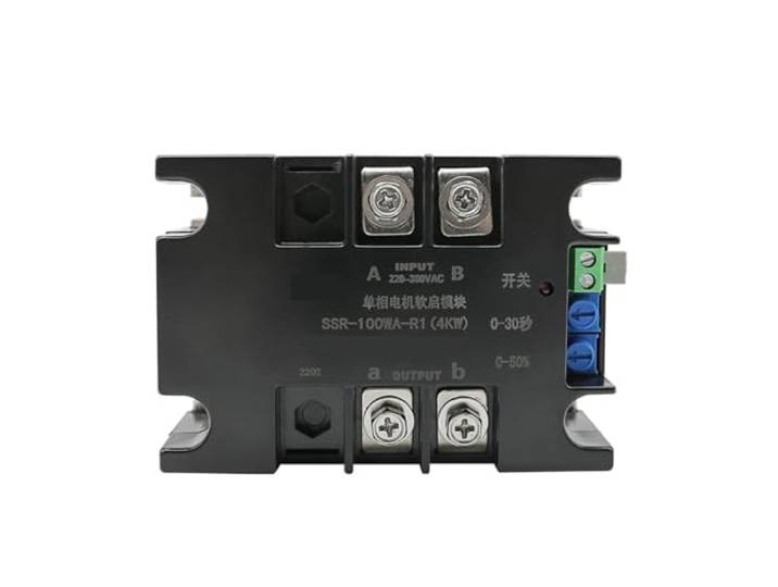 AMEHRU 220 V Einphasenmotor Softstarter Modul Controller 1KW2KW4KW6KW8KW Sanftanlauf Lüfterpumpe Druckminderer Förder(R2 200WA-8KW)