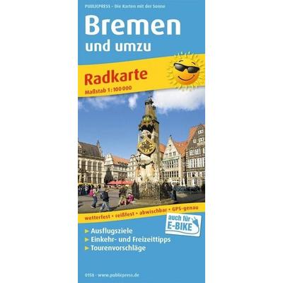 Publicpress Radkarte Bremen und umzu 1:100.000, Sonstige von , KOMPASS Freytag & Berndt, 978-3-7473-0158-6
