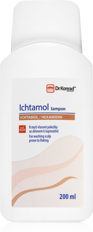 Dr Konrad Ichtamol shampoing pour peaux squameuses et irritées 200 ml