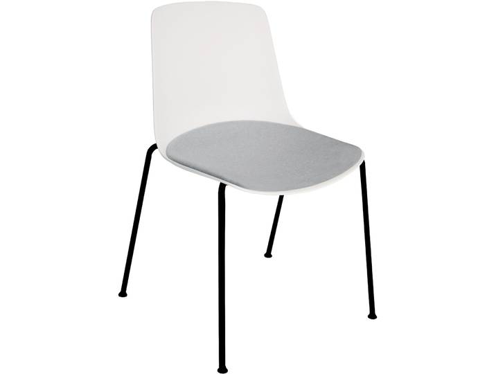 Bürostuhl Livio weiss Polypropylen H 88 cm - Bürostuhl
