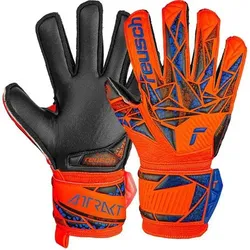 REUSCH Kinder Torwarthandschuhe Attrakt Silver Junior, Größe 4 in Orange Orange