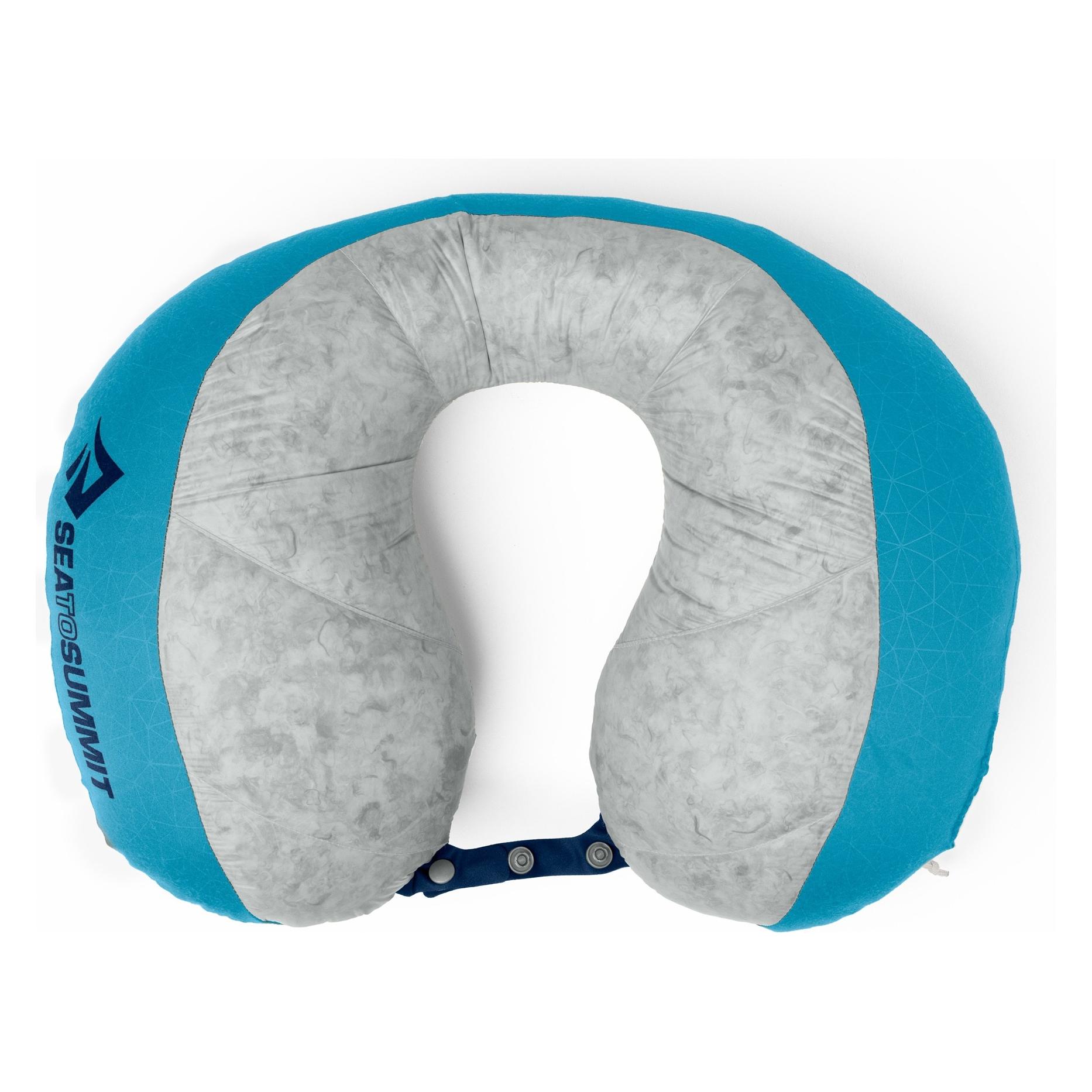 Sea To Summit Aufblasbares Kissen Aeros Down Travel - blue atoll (STS102401/BA)