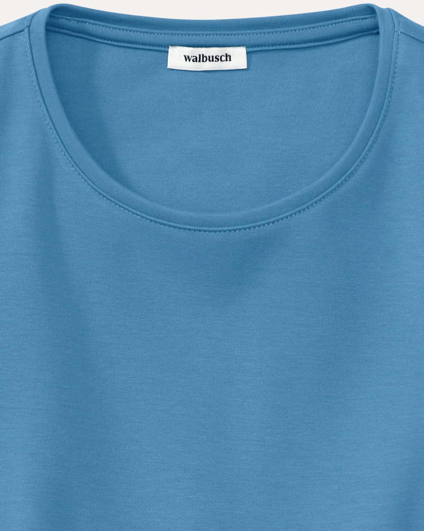 Walbusch Thermoshirt Premium, noch offen: Größenlauf, Farbe Blau, 36, weich und warm hautsympathische Modalmischung Damen