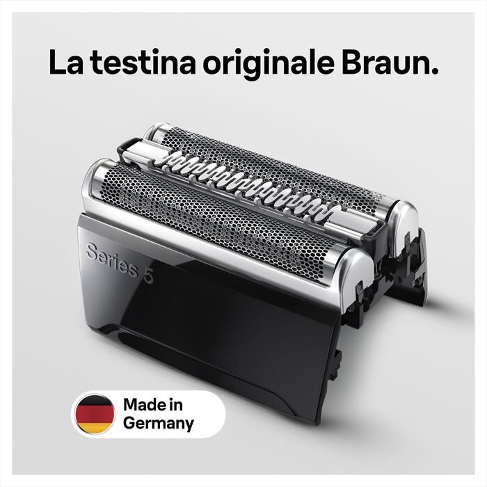 Braun Series 5 52b Testina Di Ricambio-nero