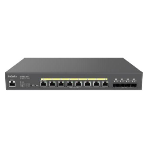 EnGenius ECS2512FP 8-port SFP PoE af/t/bt (8 Ports) (1402A0151301)