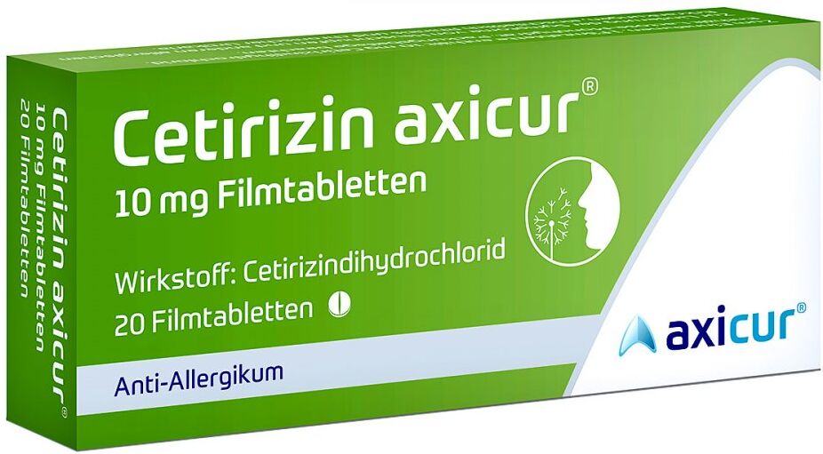 Cetirizin axicur 10 mg Filmtabletten