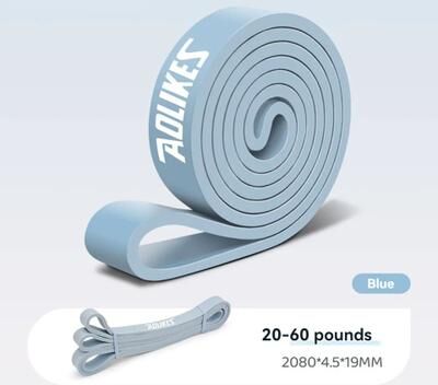 Uplifted Finds AOLIKES Pull Up Assist Resistance Bands For Home And Gym Workouts blue 2