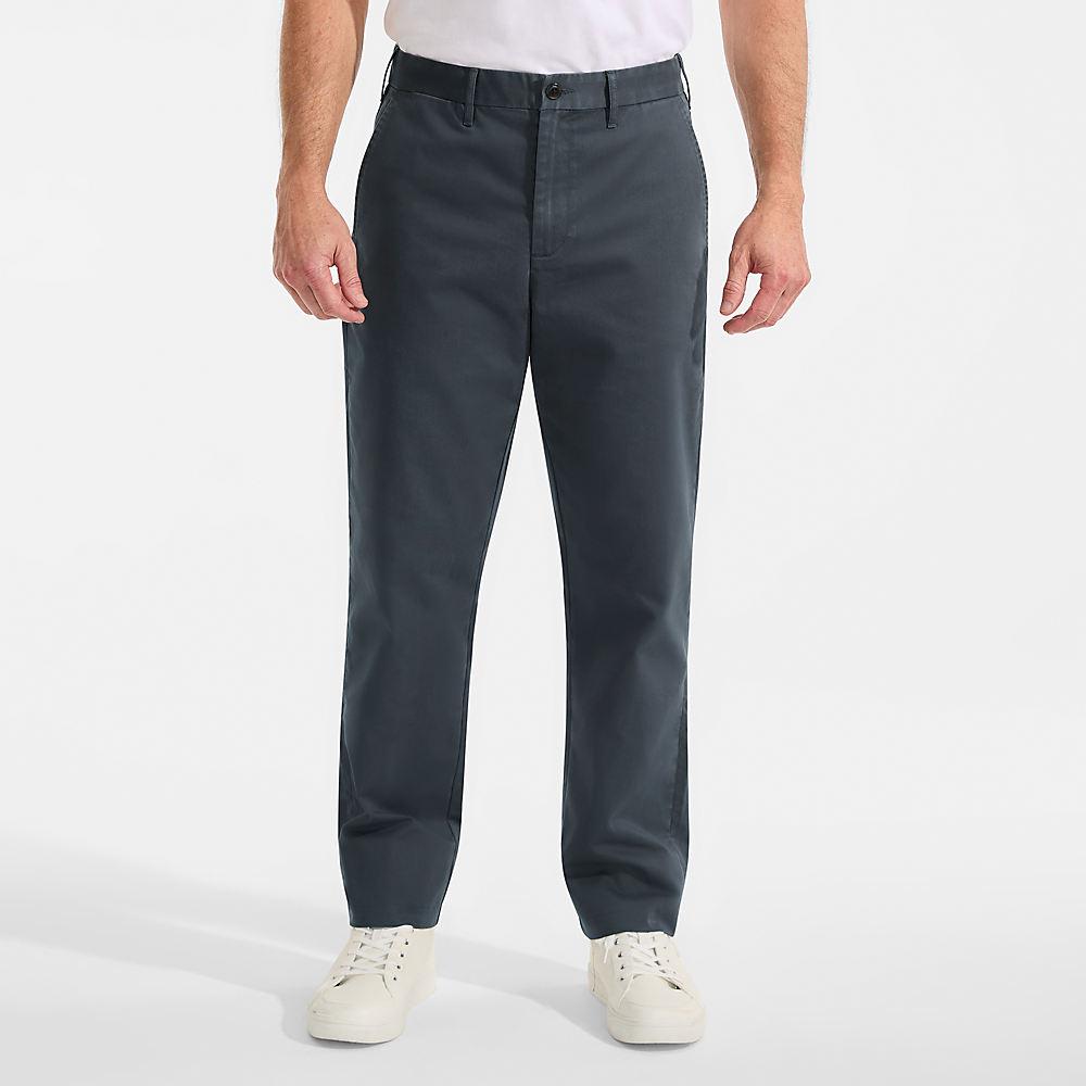 Classic Fit Chinohose TRAVEL für Herren, Herren, size: regular, Grau, Baumwoll-Mischung/Polyester-Mischung, by Lands' End