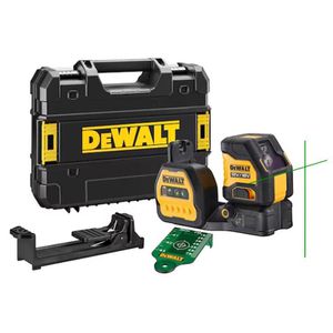 DeWalt Kreuzlinienlaser DCE088NG18-XJ, grüner Laser, selbstnivellierend, mit Koffer