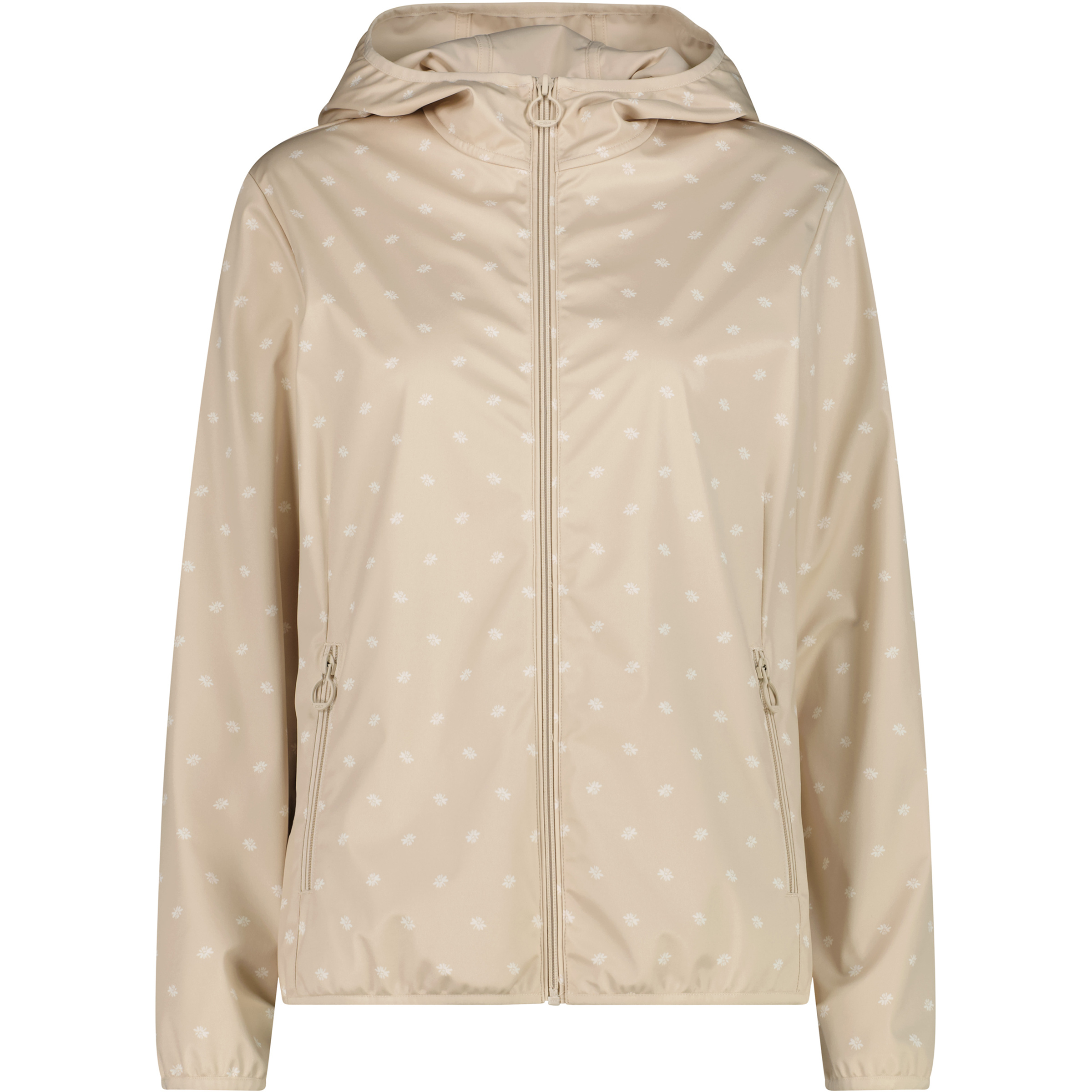 CMP Damen Softshelljacke beige Größe XXS Lifestyle Wasserabweisend