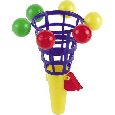 Fangbecher mit 6 Bällen
